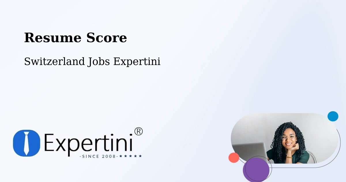 Resume Score & Job Description Match Tool – Oftringen - Switzerland Jobs Expertini